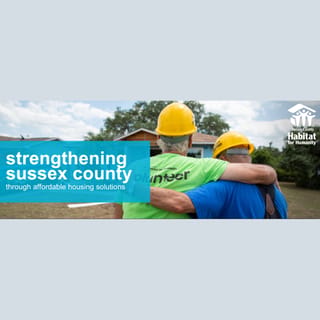 Inaugural Sussex County Habitat for Humanity 5K Run & Competitive Walk Logo