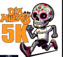 Dia de Los Muertos 5k logo