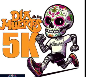 Dia de Los Muertos 5k Logo