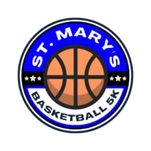 St. Mary's Boys Basketball Annual 5K Run and 1-Mile Fun Run logo