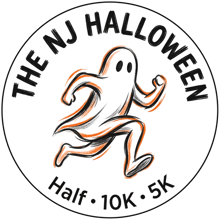 The NJ Halloween Half Marathon, 10K, and 5K logo