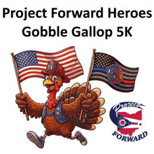 Project Forward Heroes Gobble Gallop logo