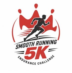 Smooth Running 5K Endurance Challenge Logo