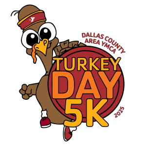 Dallas County YMCA Turkey Day 5k Logo