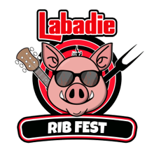 Labadie Ribfest 5K run/ walk logo