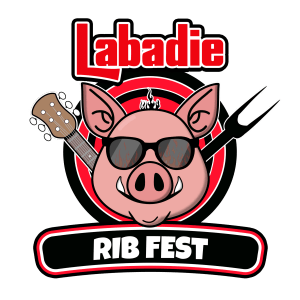 Labadie Ribfest 5K run/ walk Logo
