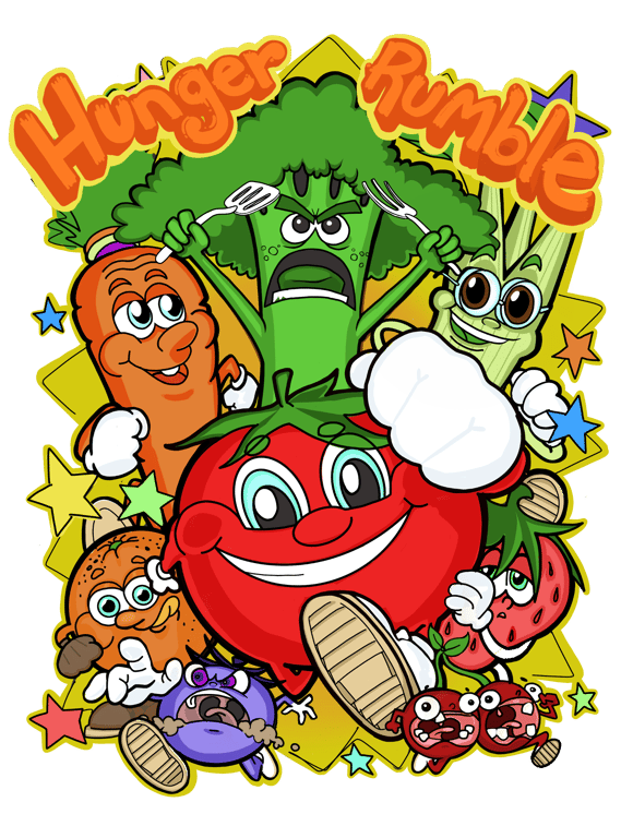 Hunger Rumble logo