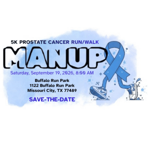 ManUp - Prostate Cancer 5K Awareness Run/Walk Logo