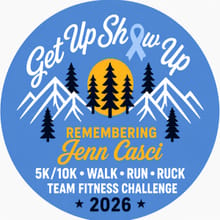 Get Up Show Up Community Day - Remembering Jenn Casci logo