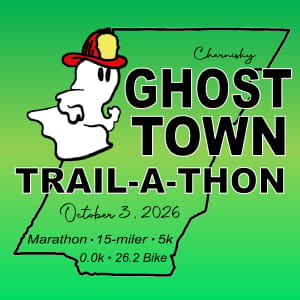 Chernisky Ghost Town Trail-a-thon Logo