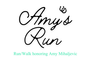 Amy Mihaljevic 5K Run, Walk & Kids Dash Logo