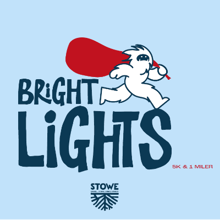 Bright Lights 5K & Fun Run logo