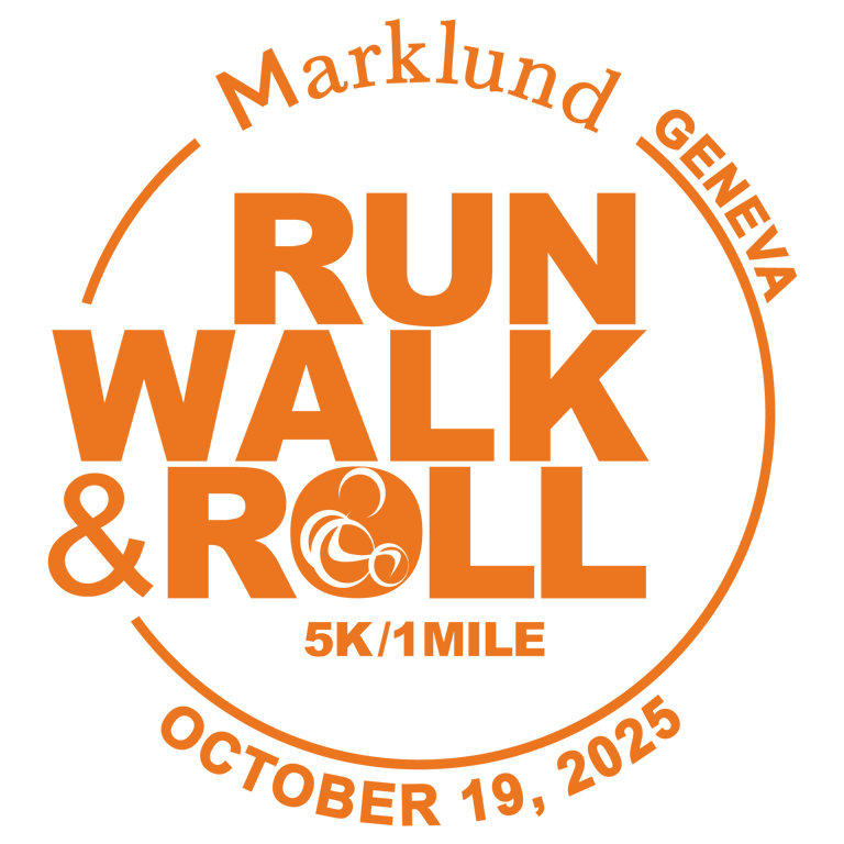 Marklund's 13th Annual Run, Walk & Roll logo