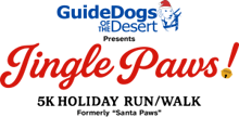 Jingle Paws 5K logo