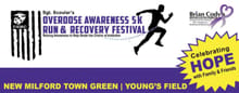 Sgt Scoulars Overdose Awareness and Recovery 5K Run logo