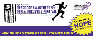 Sgt Scoulars Overdose Awareness and Recovery 5K Run Logo
