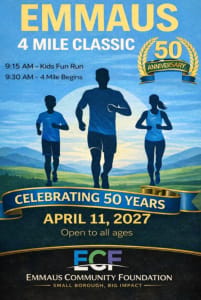 Emmaus 4 Mile Classic Logo