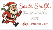 Santa Shuffle: Speed the Light 10K, 5K & Fun Run/Walk logo