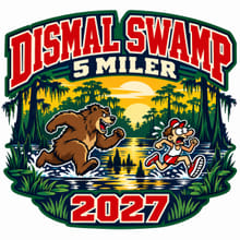 Striders Dismal Swamp 5 Miler and Kid's 1 Mile logo