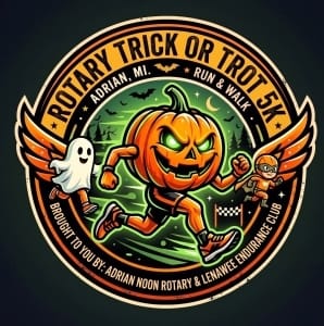 Rotary Trick or Trot 5K - Run & Walk Logo