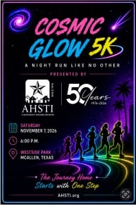Cosmic Glow 5K Run/ Walk logo