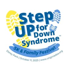 RRRC Volunteers for Step Up for Down Syndrome logo