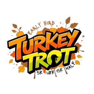 Early Bird Turkey Trot 5K, 10K, 15K, & Half Marathon Logo