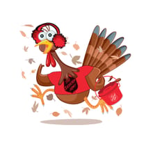 Dubois Turkey Trot logo