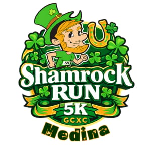 Shamrock Run - Medina Logo