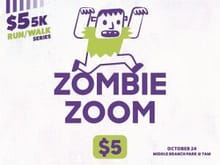 $5 5K Series: 2026 Zombie Zoom logo