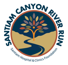 Santiam Canyon River Run logo