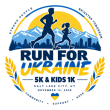 Run for Ukraine logo