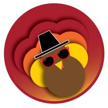 23rd Annual runLawrence Thanksgiving Day 5K logo