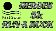First Solar HEROES 5k logo