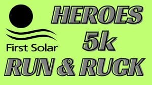 First Solar HEROES 5k Logo