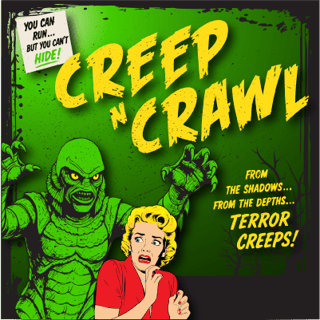 The Creep ‘N Crawl | Half -  5K - Lil’ Monsters Dash - Virtual Logo