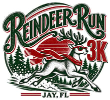 5th Annual Reindeer Run 3K (1.8 miler) event logo