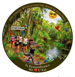 2nd Annual Withlacoochee River 5k Run/Walk Logo