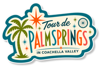 Tour de Palm Springs in Coachella Valley Logo