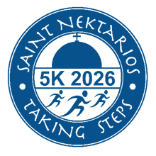 St. Nektarios Taking Steps 5k logo