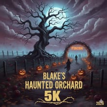 Blake’s Haunted Orchard 5k Run/Walk logo
