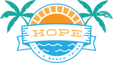 HOPE...It's a Beach Thing 5K Walk/Run logo