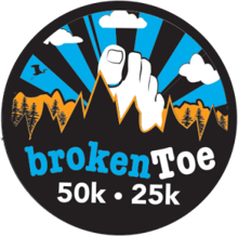 ORRRC Broken Toe 50k & 25K & Ruck logo