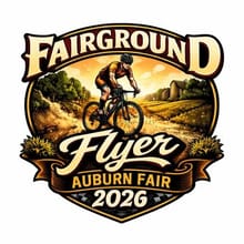 The Fairground Flyer at the Auburn Fair!! logo