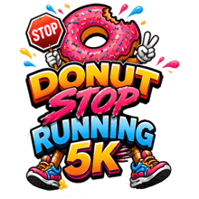 Donut Stop Running logo
