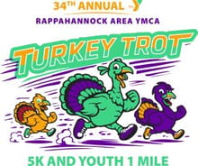 34th Annual YMCA Turkey Trot logo