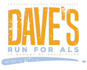 Dave's Run For ALS Logo