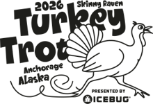 Skinny Raven Turkey Trot logo