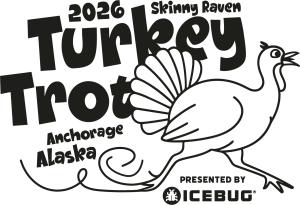 Skinny Raven Turkey Trot Logo