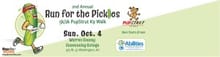 STERBENZ RUN FOR THE PICKLES 5K AND 2K PUP STRUT & STROLL logo